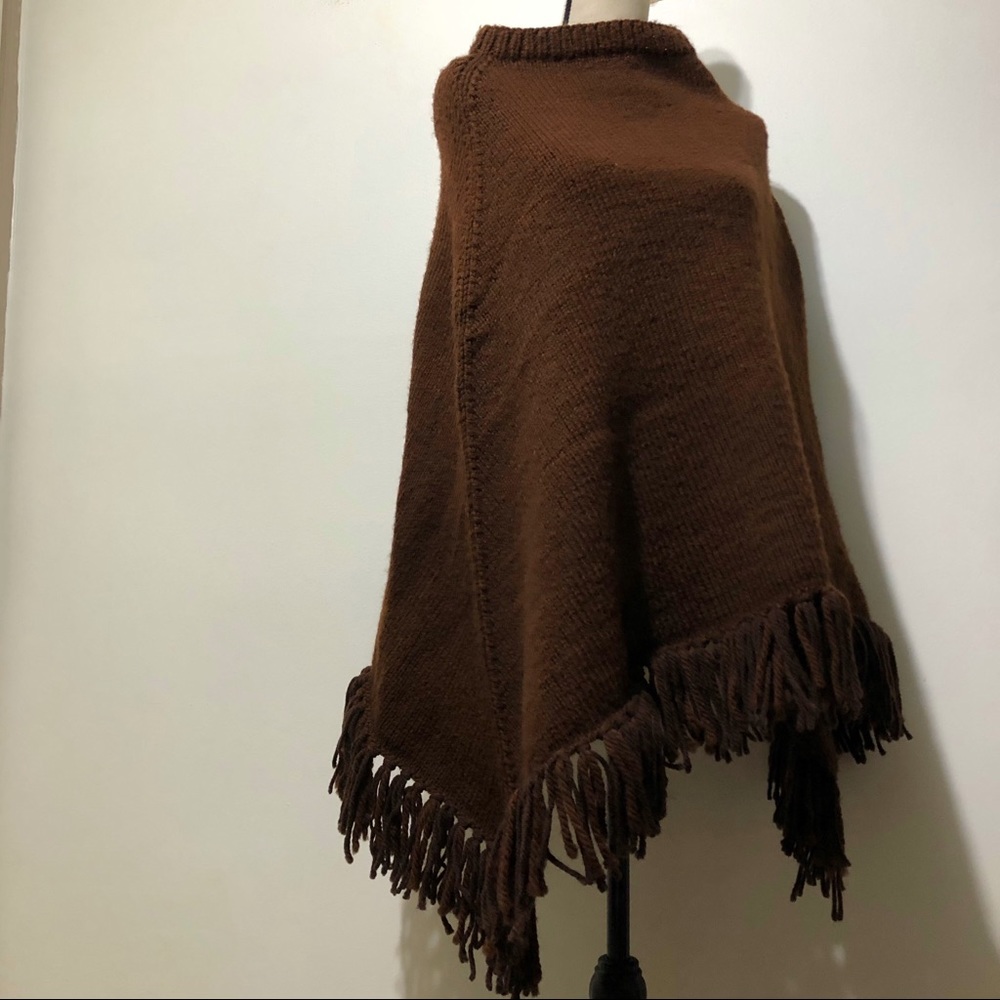 Knit Poncho